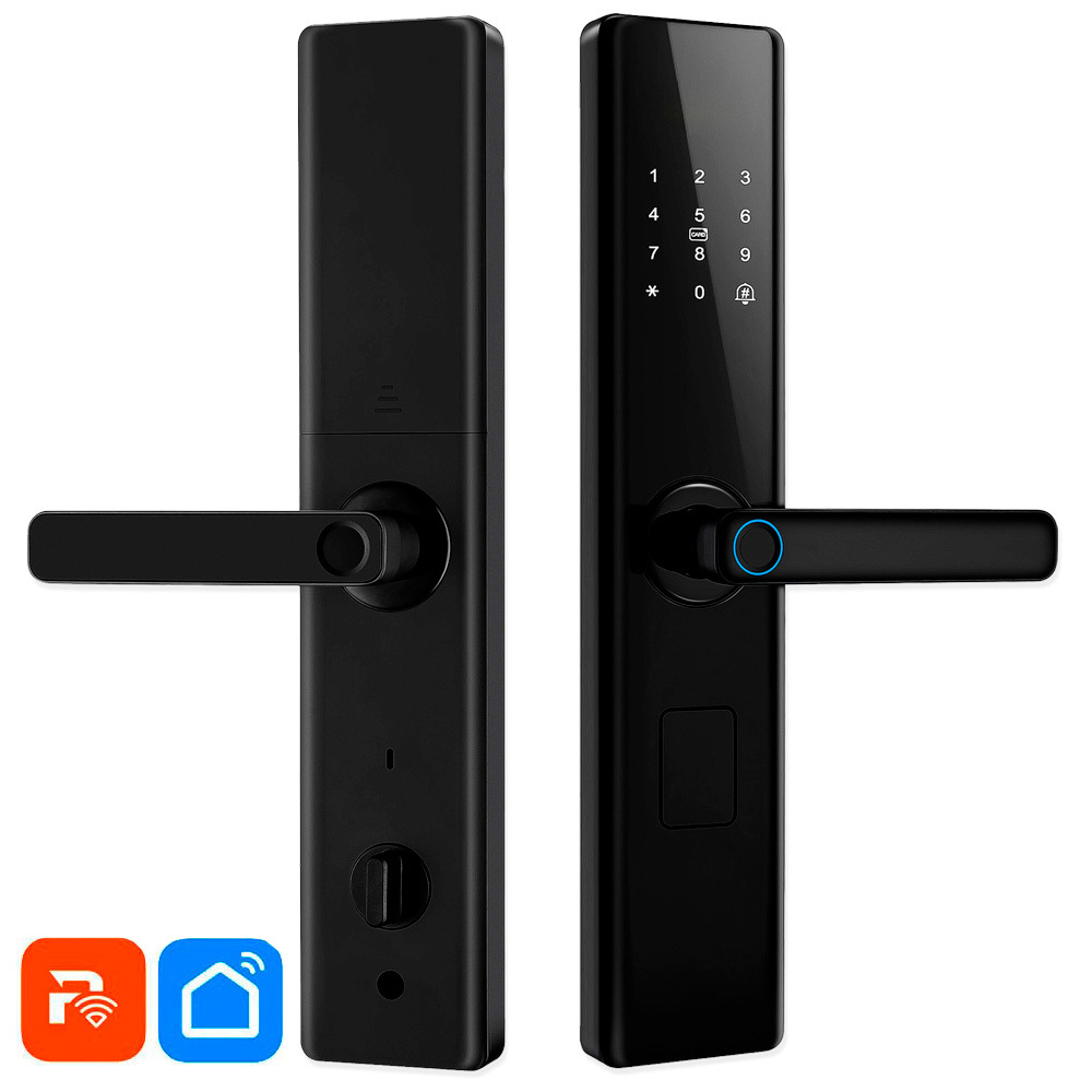 &nbsp;Дверной замок WIFI Ps-Link PS-Z13-TY с отпечатком пальца / сенсорный / Чёрный