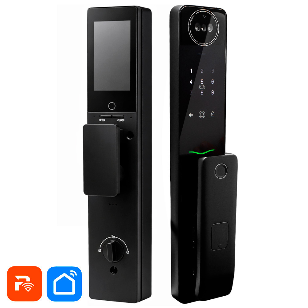 &nbsp;Дверной замок WIFI PS-Link PS-W1R сканирование лица, отпечаток пальца, карта доступа